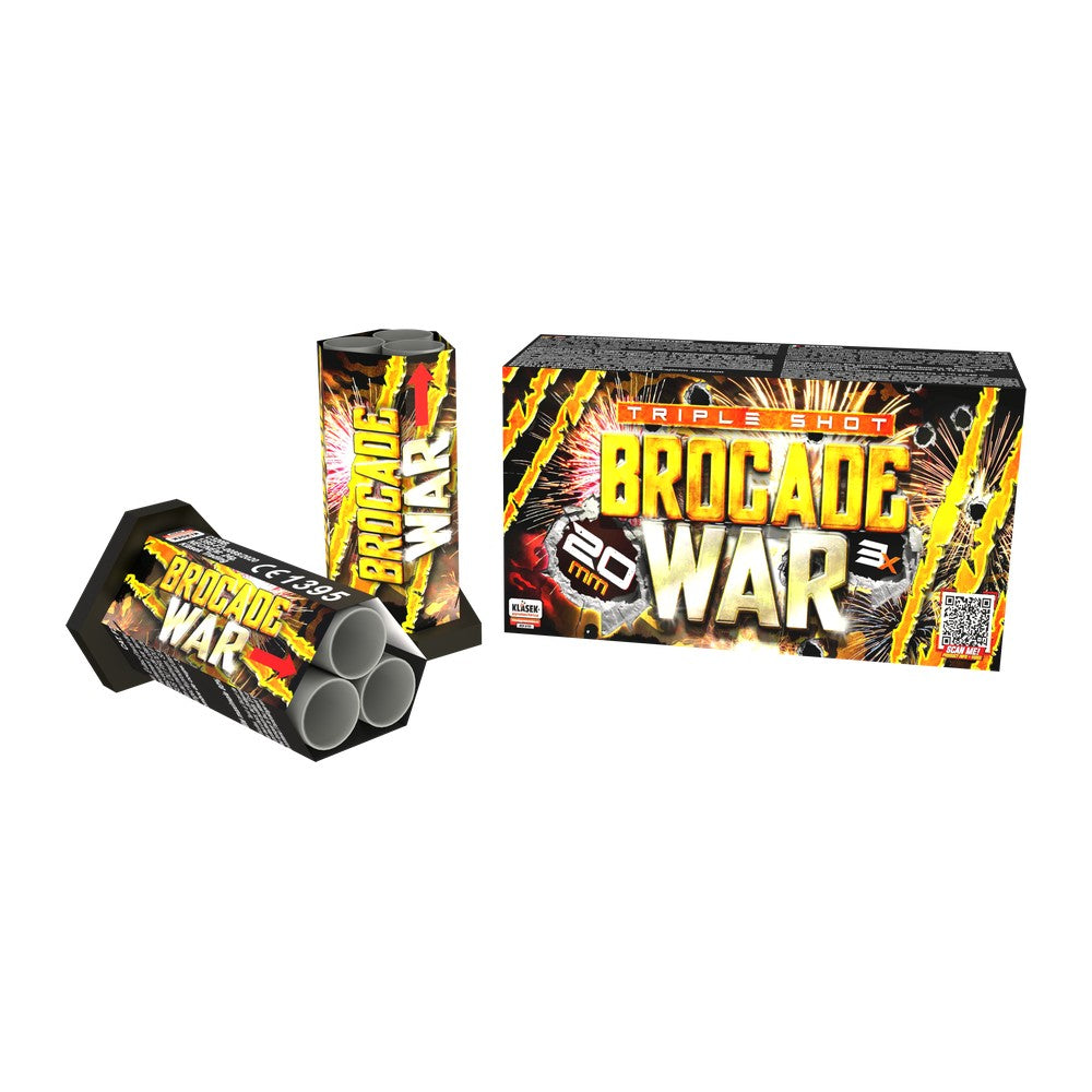 Brocade War 3 Bombenrohre 20 mm, 5er-Pack