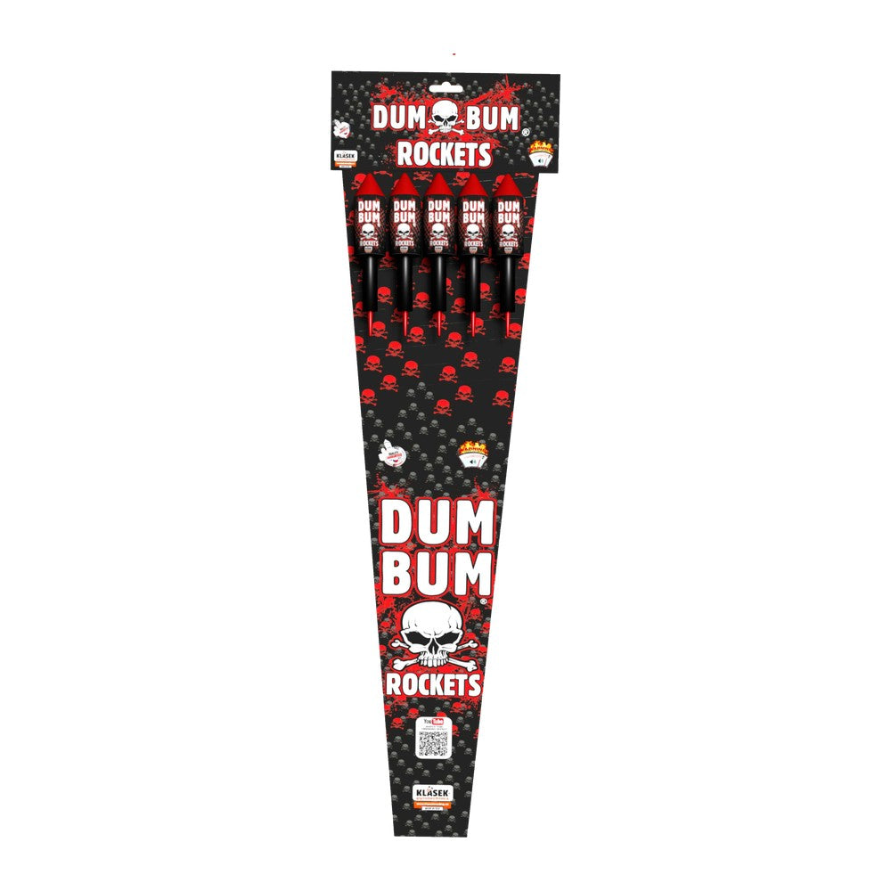 DumBum Rockets 5er-Raketenset