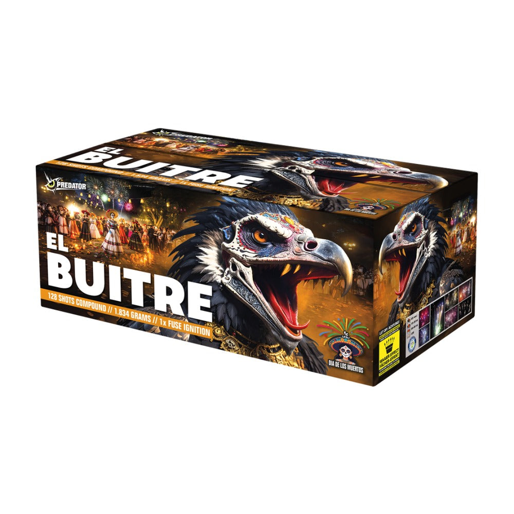 El Buitre 128 Schuss Verbundfeuerwerk