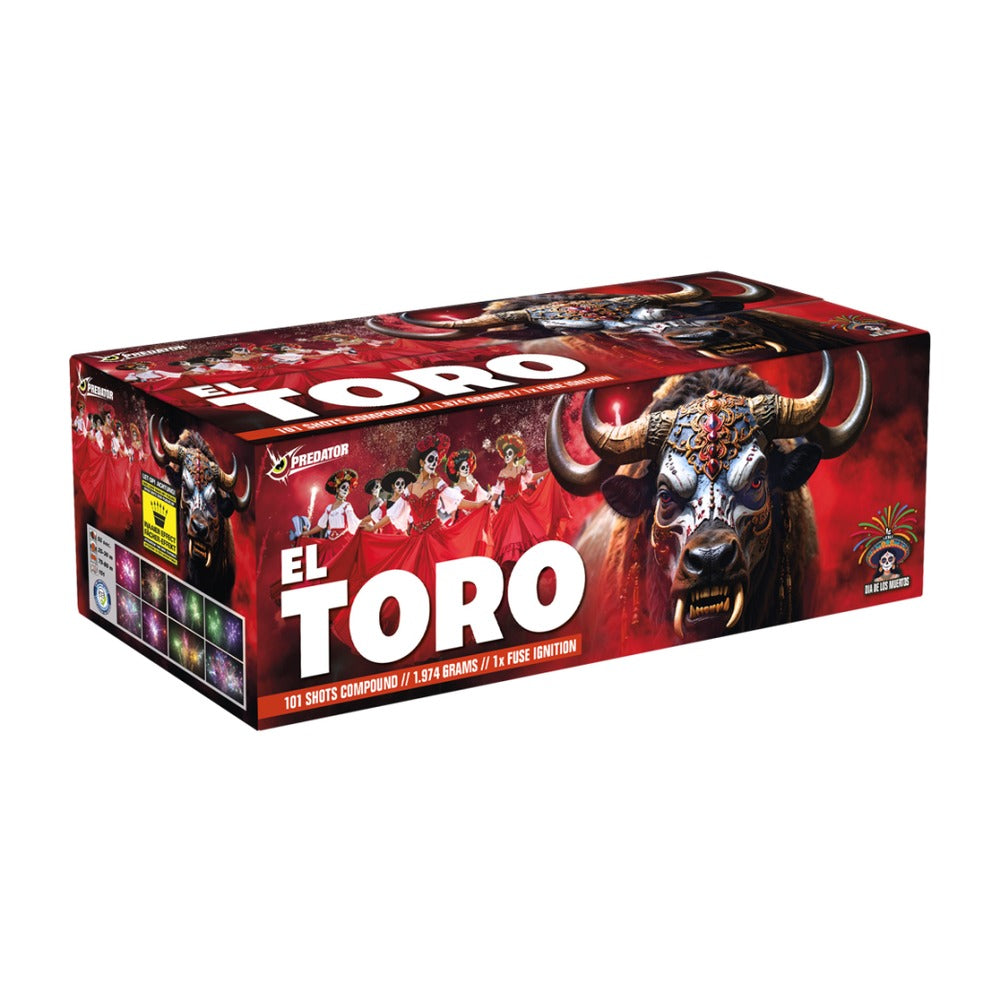 El Toro 101 Schuss Verbundfeuerwerk