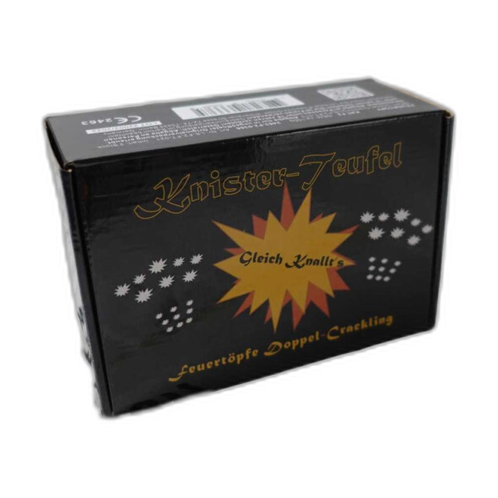 Knister-Teufel Doppel Crackling 3er-Pack Feuertöpfe